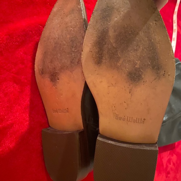 Gee Wawa Anthropology Leather dark brown leather Boot - Picture 8 of 11